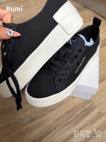 Оригинална Дамски кецове Calvin Klein BOLD VULCANISED! 40 н, снимка 5 - Кецове - 51228865