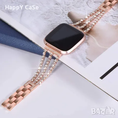 DIAMONDS LINKS Каишка верижка за Huawei Watch/Samsung/Apple iWatch/Xiaomi/Garmin/Amazfit, снимка 6 - Каишки за часовници - 49237829