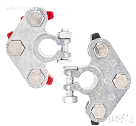 Клеми за акумулатор с поцинковано покритие, 800AMP, 2бр, снимка 3 - Аксесоари и консумативи - 52140916