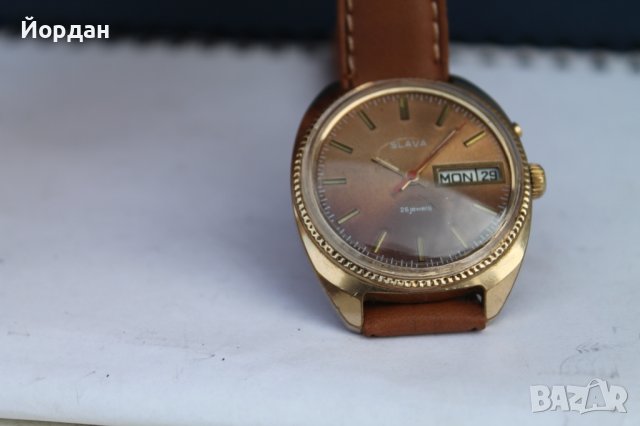 Часовник Слава 26камъка , снимка 6 - Мъжки - 37502850