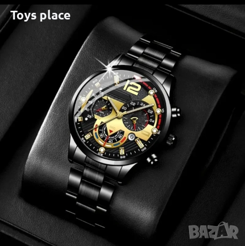 Подаръчен комплект за мъже 3 части - портмоне + часовник+ химикал, снимка 2 - Мъжки - 51753031