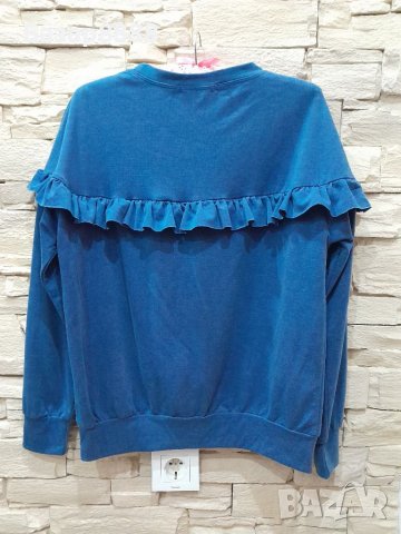 Ежедневна свободна блуза,размер S, снимка 3 - Блузи с дълъг ръкав и пуловери - 40233211