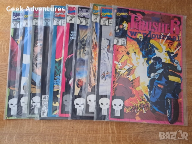 Комикси The Punisher (80's/90's) Пънишър Марвел Комикс Marvel Comics, снимка 5 - Списания и комикси - 52015626
