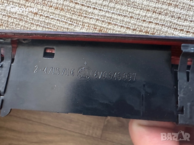 Трети стоп от SKODA FABIA III, снимка 2 - Части - 51795946