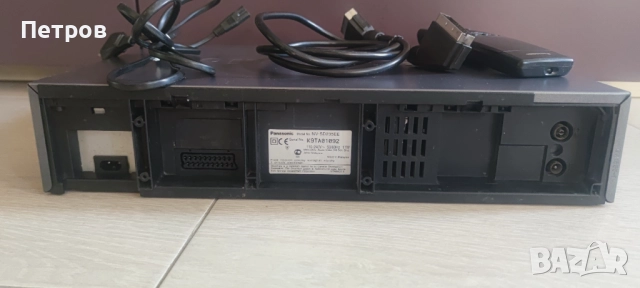 Видео Panasonic VHS , снимка 3 - Плейъри, домашно кино, прожектори - 52776442