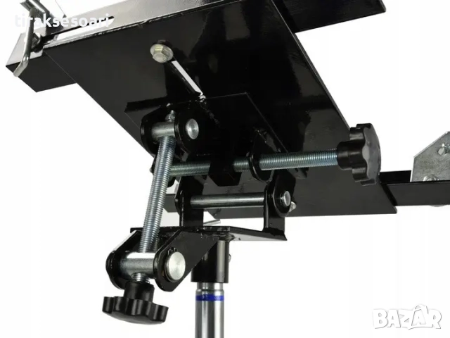 Хидравличен крик за скоростни кутии STAHLMAYER 500 кг с двойна помпа, снимка 4 - Аксесоари и консумативи - 52452013