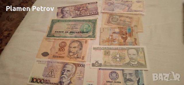 Банкноти Австралия и други държави , снимка 9 - Нумизматика и бонистика - 38099482