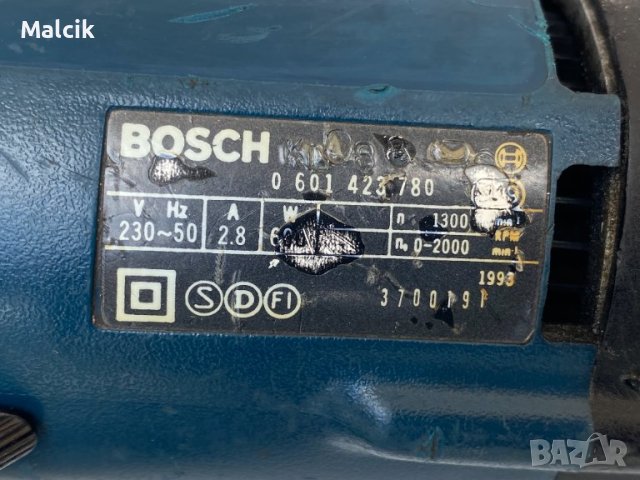 Професионален силов винтоверт SFS Intec DI 600, снимка 6 - Винтоверти - 40879748