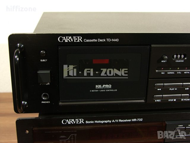 Комплект Carver hr-732 / td-1440 , снимка 4 - Аудиосистеми - 40165466