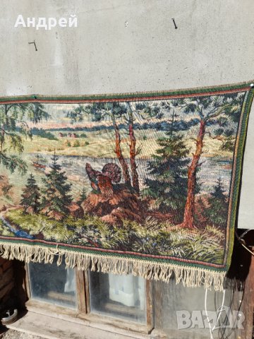 Старинен ковьор,покривка за стена #231, снимка 5 - Антикварни и старинни предмети - 42812184