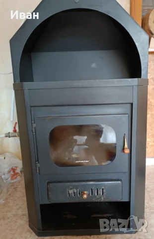 ПРОДАВАМ КОМПЛЕКТ ЗА ПАРНО – камина + радиатор + оборудване