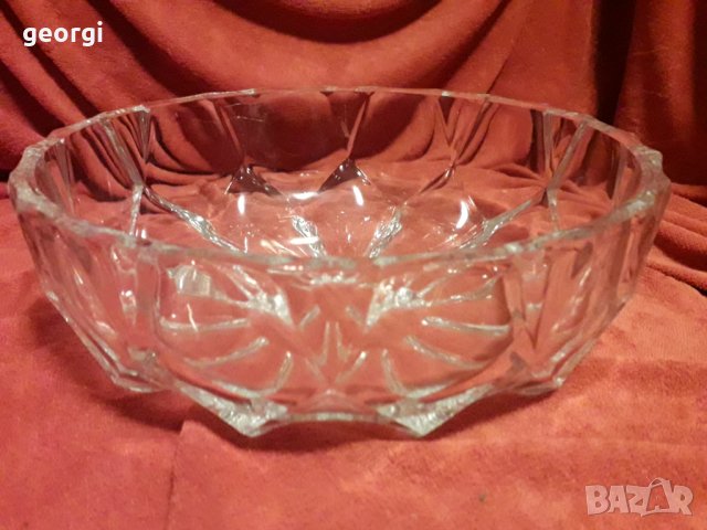 Кристална купа , снимка 2 - Сервизи - 31615423