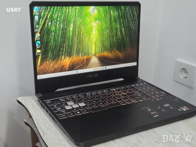 16GB RAM RTX 2060 Ryzen 7 3750H 15.6" FULL HD 144Hz геймърски лаптоп Asus TUF Gaming FX505D