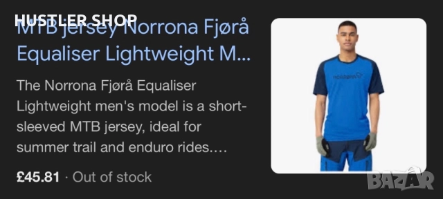 Мъжка тениска NORRONA. Размер L, снимка 5 - Тениски - 52879165