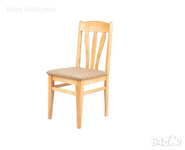 Трапезен стол Амазон от масивен бук, снимка 1