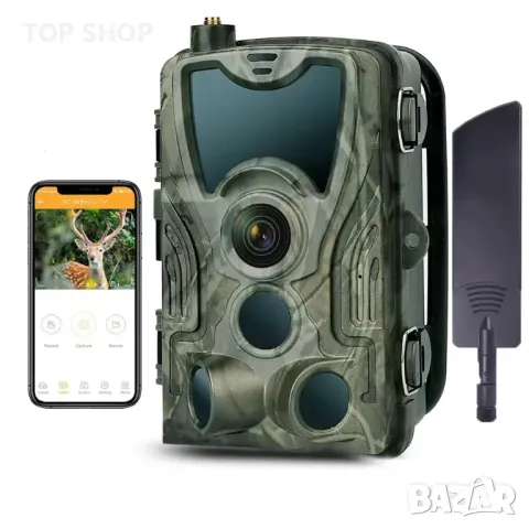 Ловна камера HC-801Pro с 4G 36 Mpx гледане видео на живо в APP, снимка 2 - Камери - 49115839