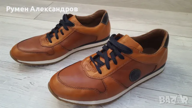 Нови мъжки кожени обувки RIEKER размер 43, снимка 3 - Ежедневни обувки - 49564320