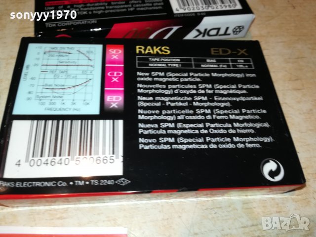 TDK/SONY/RAKS ED-X/RAKS ED-SX 2010211917, снимка 12 - Аудио касети - 34529524