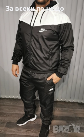 Nike Екипи За Двойки🔝Дамски Шушляков Спортен Комплект🔝Мъжки Шушляков Спортен Екип Код M.O.S.-5, снимка 6 - Спортни екипи - 52443231