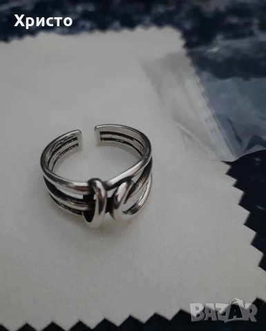 Сребърен пръстен за жени - 925 , снимка 3 - Пръстени - 31357661