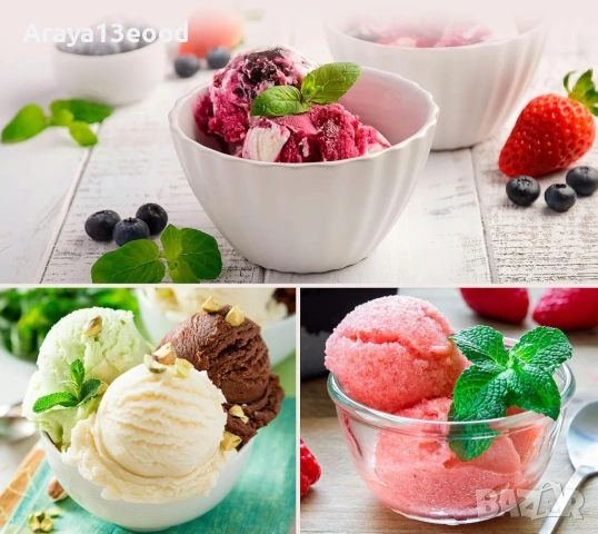 MEDION MD 18387 Професионална машина за сладолед и йогурт, 1,5 литра, снимка 6 - Други - 53885985