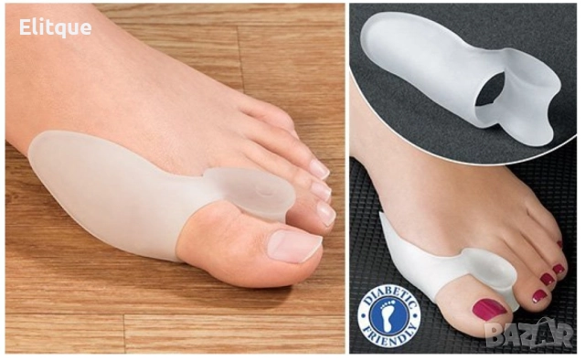 Силиконов разделител за палеца и малкото пръстче на крака, снимка 2 - Други - 52879692