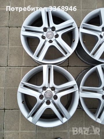 Джанти SEAT 17" 5X112 LEON ALTEA Сеат Алтеа леон, снимка 3 - Гуми и джанти - 54072509