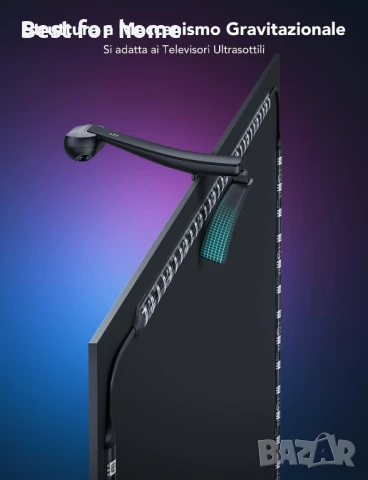 Govee смарт амбиентно ТВ осветление с камера RGBIC WiFi с LED  40- 50 , снимка 5 - Стойки, 3D очила, аксесоари - 50828584