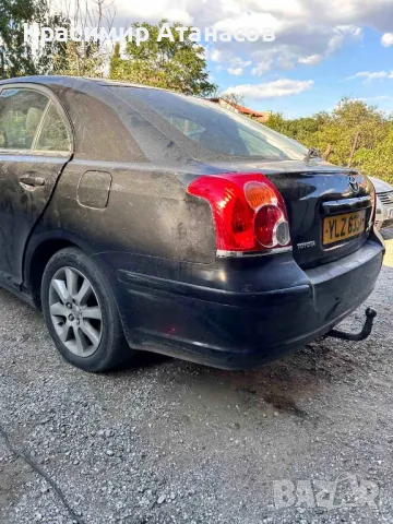 Шенкел главина предна лява за Тойота Авенсис T25. 2.0 D-4D.126кс.5Х100, снимка 9 - Части - 47503155