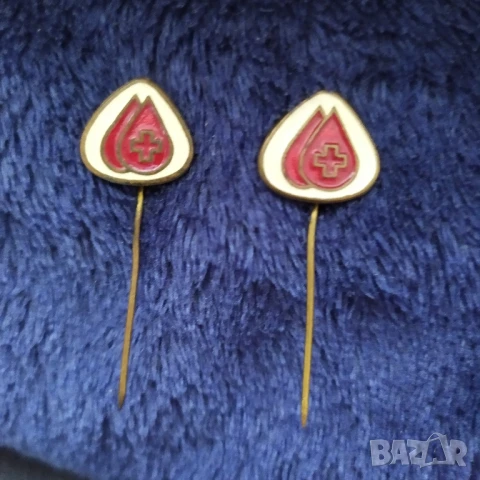 Бронзови значки - Кръводарител, снимка 3 - Колекции - 50604239