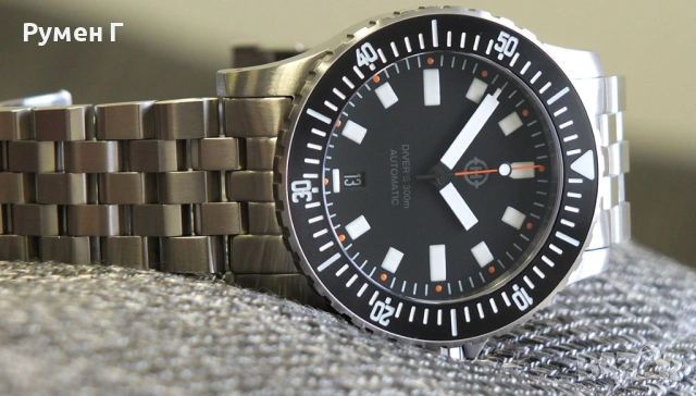 Helm Vanuatu automatic, 300m професионален дайвър, бартер, снимка 8 - Мъжки - 54208692