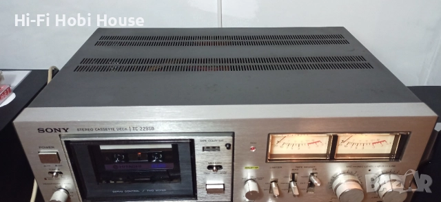 Касетен дек Cassette deck Sony tc 229 sd, снимка 4 - Части и Платки - 52264123
