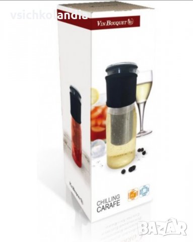 Кана за охлаждане Vin Bouquet FIA 129 Jug Water Glasses (код продукт 62), снимка 2 - Буркани, бутилки и капачки - 39657182