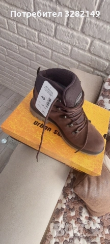 Боти унисекс от естествена кожа чисто нови, снимка 4 - Дамски боти - 52194341