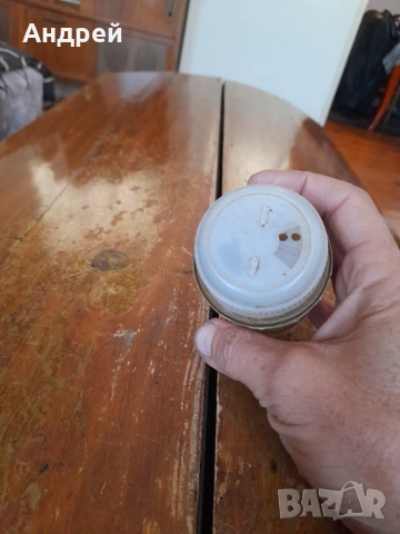 Старо бурканче от Шарена сол, снимка 4 - Колекции - 53249782