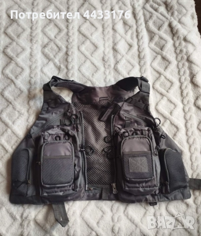 Риболовен елек за спининг , снимка 3 - Екипировка - 52801753