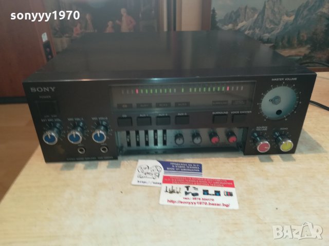 sony stereo amplifier-110v/60hz, снимка 7 - Ресийвъри, усилватели, смесителни пултове - 30266142
