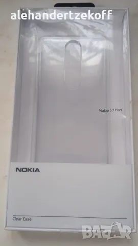 Предпазен калъф Nokia Clear за Nokia 5.1, Прозрачен