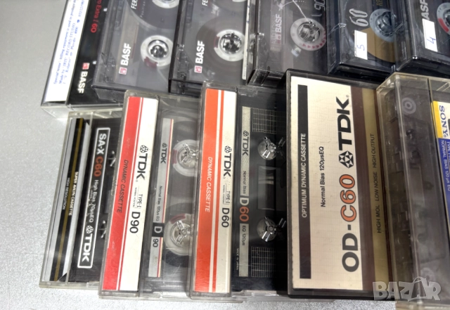 Аудио Касети BASF,SONY,TDK,FUJI,AGFA и др. /40 броя за 79,00 лв./, снимка 6 - Аудио касети - 52613717