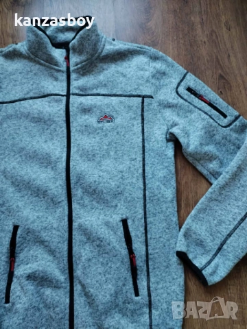 Stubai Strickfleece - мъжко поларено горнище Л ОТЛИЧНО, снимка 5 - Спортни дрехи, екипи - 52886620