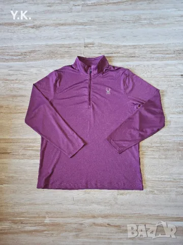Оригинална мъжка блуза Spyder 1/2 zip, снимка 3 - Блузи - 47602567