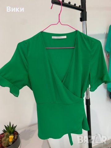 Дамска блуза на Zara в размер S, снимка 5 - Блузи с дълъг ръкав и пуловери - 44357024