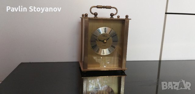 Стар немски настолен часовник Atlanta , снимка 1 - Антикварни и старинни предмети - 42568165
