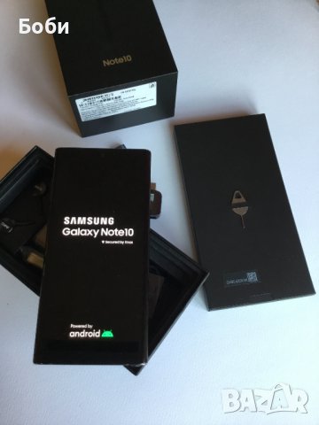 Samsung Galaxy Note10, 256 GB, Aura Black, снимка 2 - Samsung - 42388246