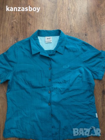 jack wolfskin organic - страхотна дамска риза КАТО НОВА , снимка 4 - Ризи - 36683045