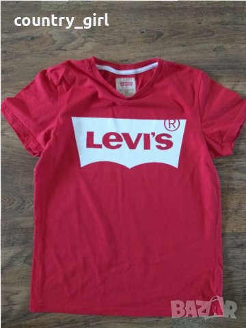 Levi's The Perfect Logo T-Shirt - страхотна дамска тениска , снимка 5 - Тениски - 29658182