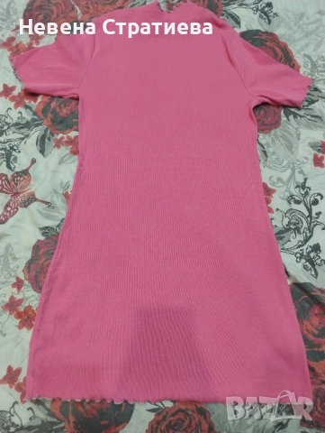 Розова рокля, снимка 2 - Рокли - 51937787