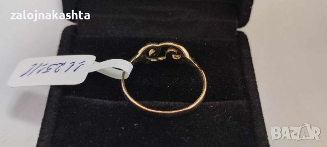 Нов Златен пръстен-1,59гр/14кр, снимка 5 - Пръстени - 42492381