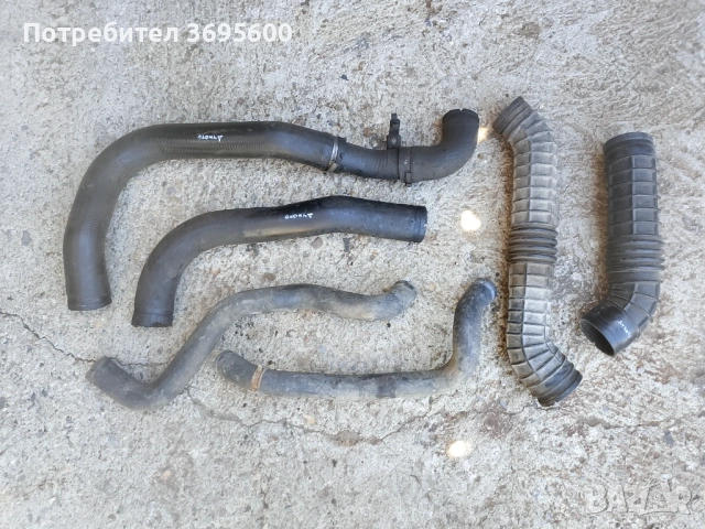 Маркучи Фиат Дукато Пежо Боксер Ситроен Джъмпер Fiat Ducato Boxer Jumper гофриран воден турбо маркуч