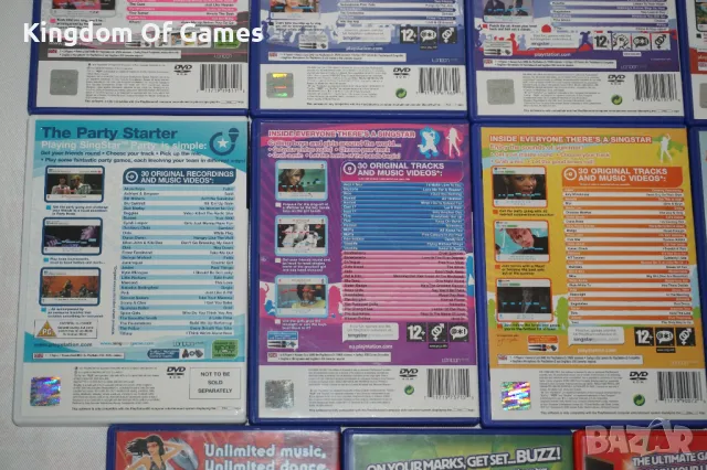 Игри за PS2 SingStar: 80's/90's/Rock Ballads/Rocks!/Singalong with Disney/EyeToy 1 2 3/Pop Idol/Buzz, снимка 11 - Игри за PlayStation - 47412552